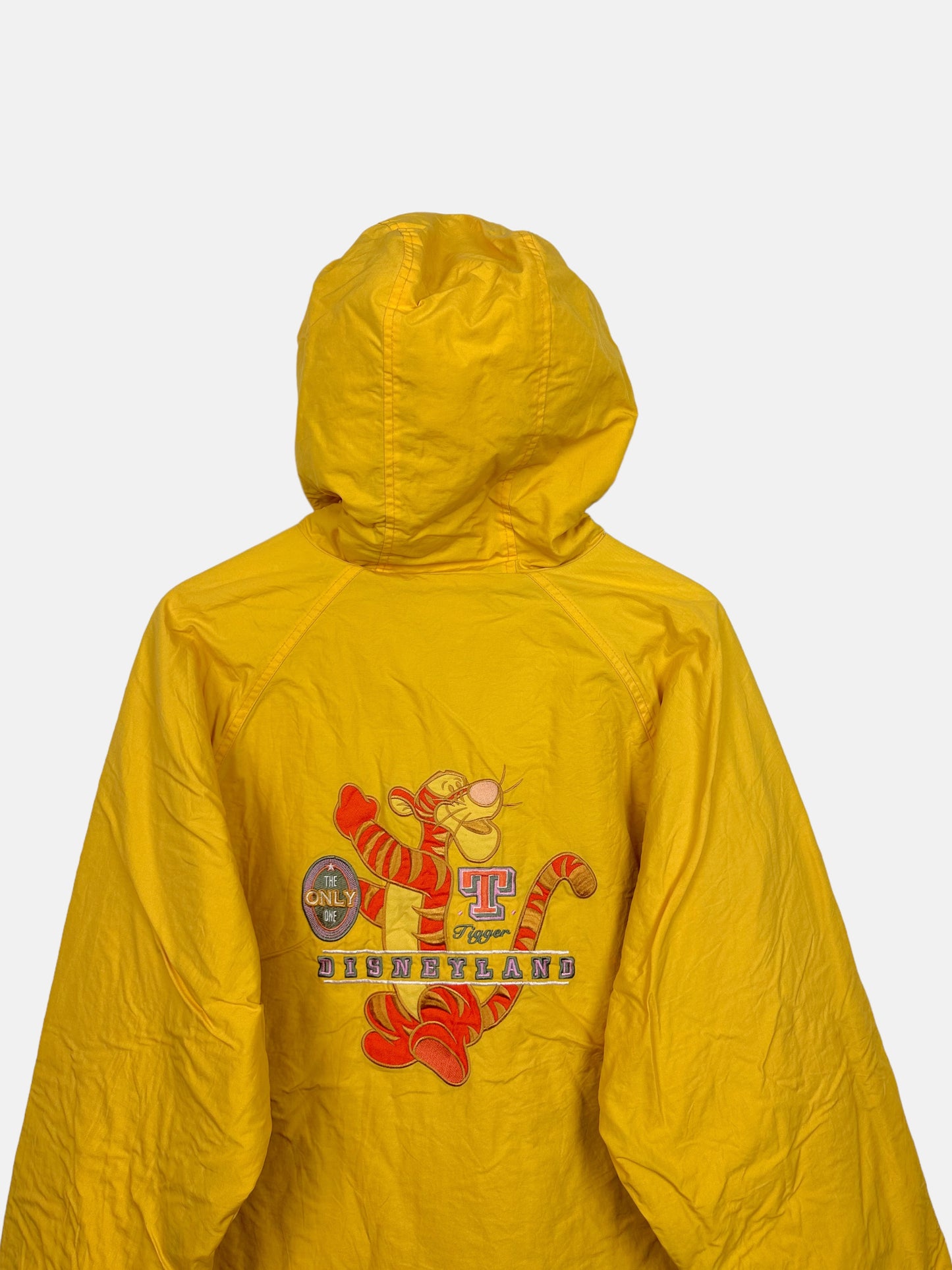 90's Disneyland Tigger Embroidered Vintage Jacket with Hood Size S