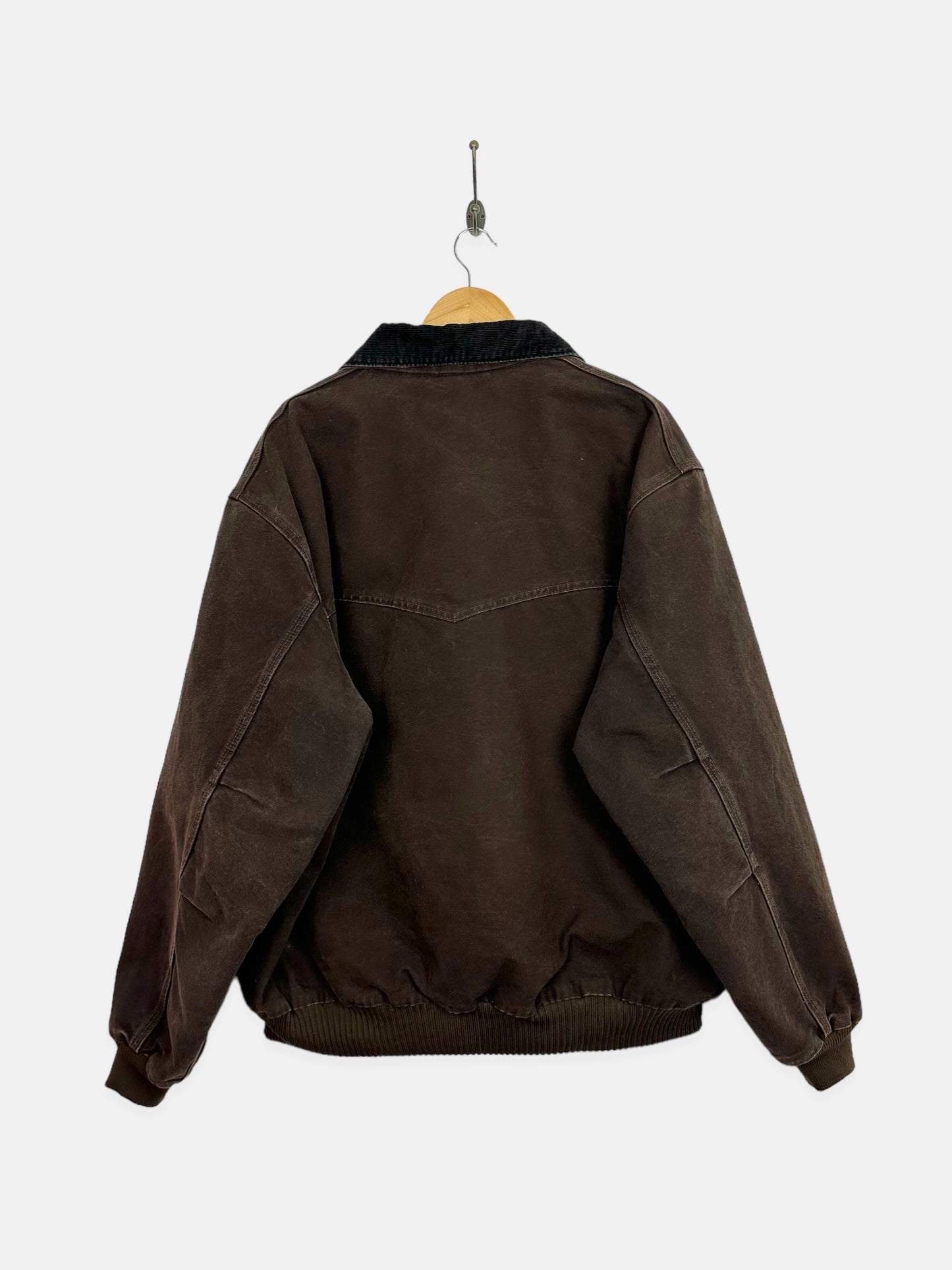 90's Carhartt Heavy Duty Vintage Quilt Lined Jacket Size 2XL