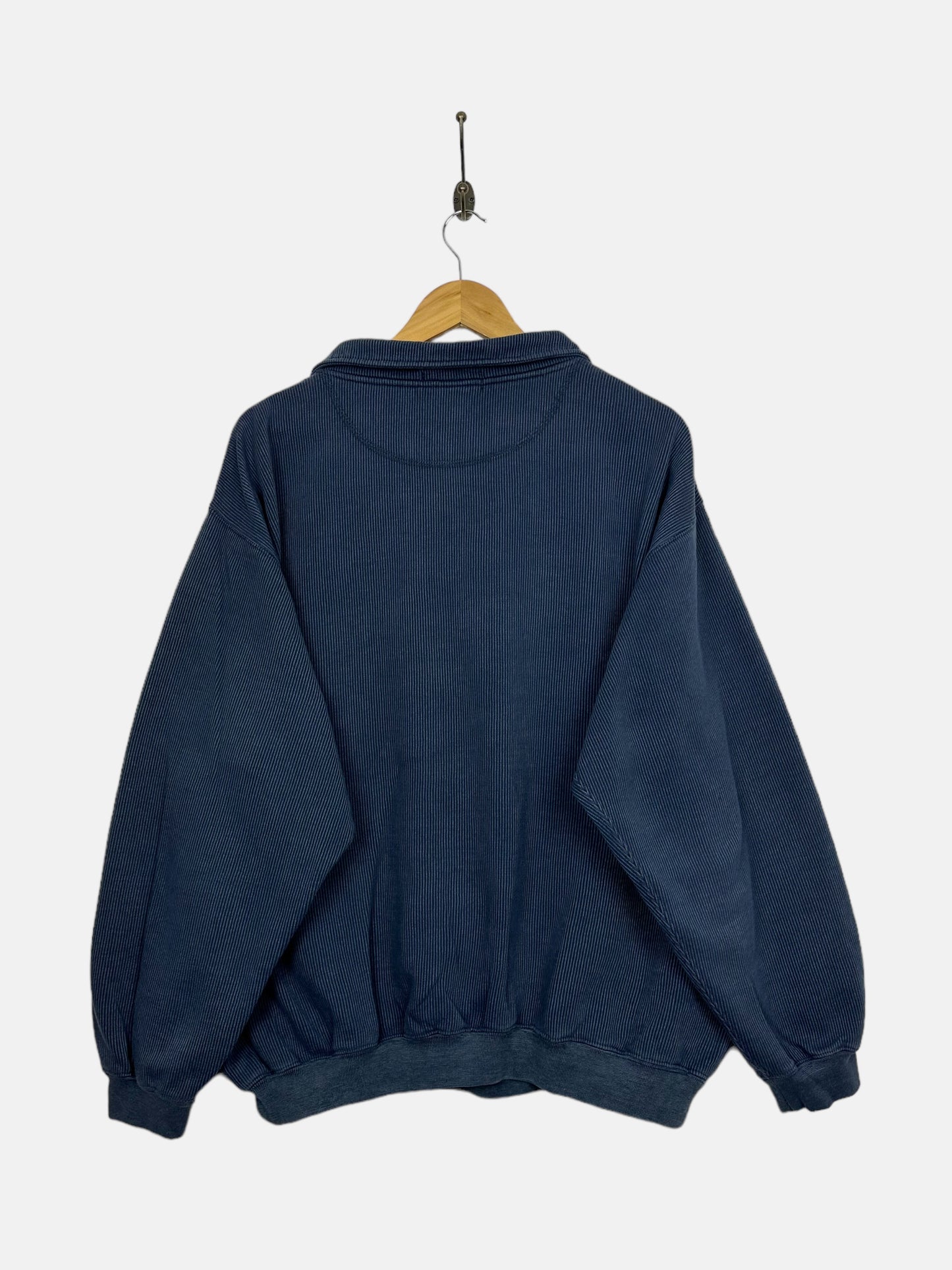90's Foxwoods Embroidered Vintage Quarterzip Sweatshirt Size L