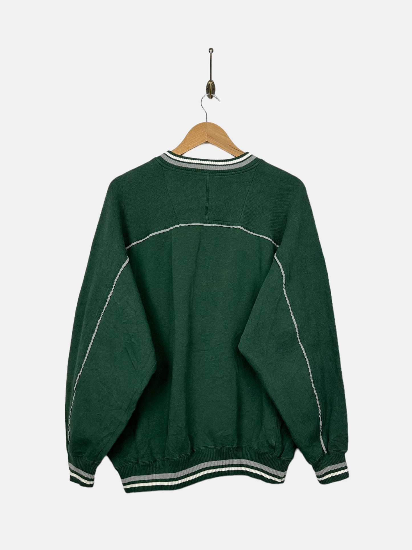 90's Michigan State Spartans Embroidered Vintage Sweatshirt Size L
