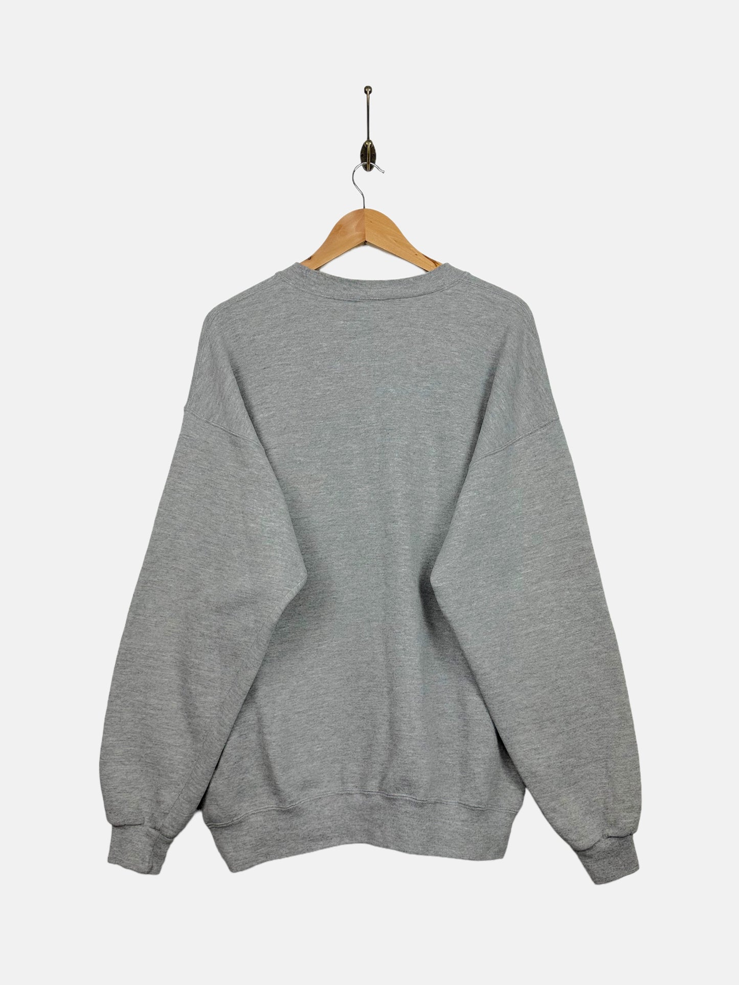 90's Notre Dame USA Made Embroidered Vintage Sweatshirt Size XL