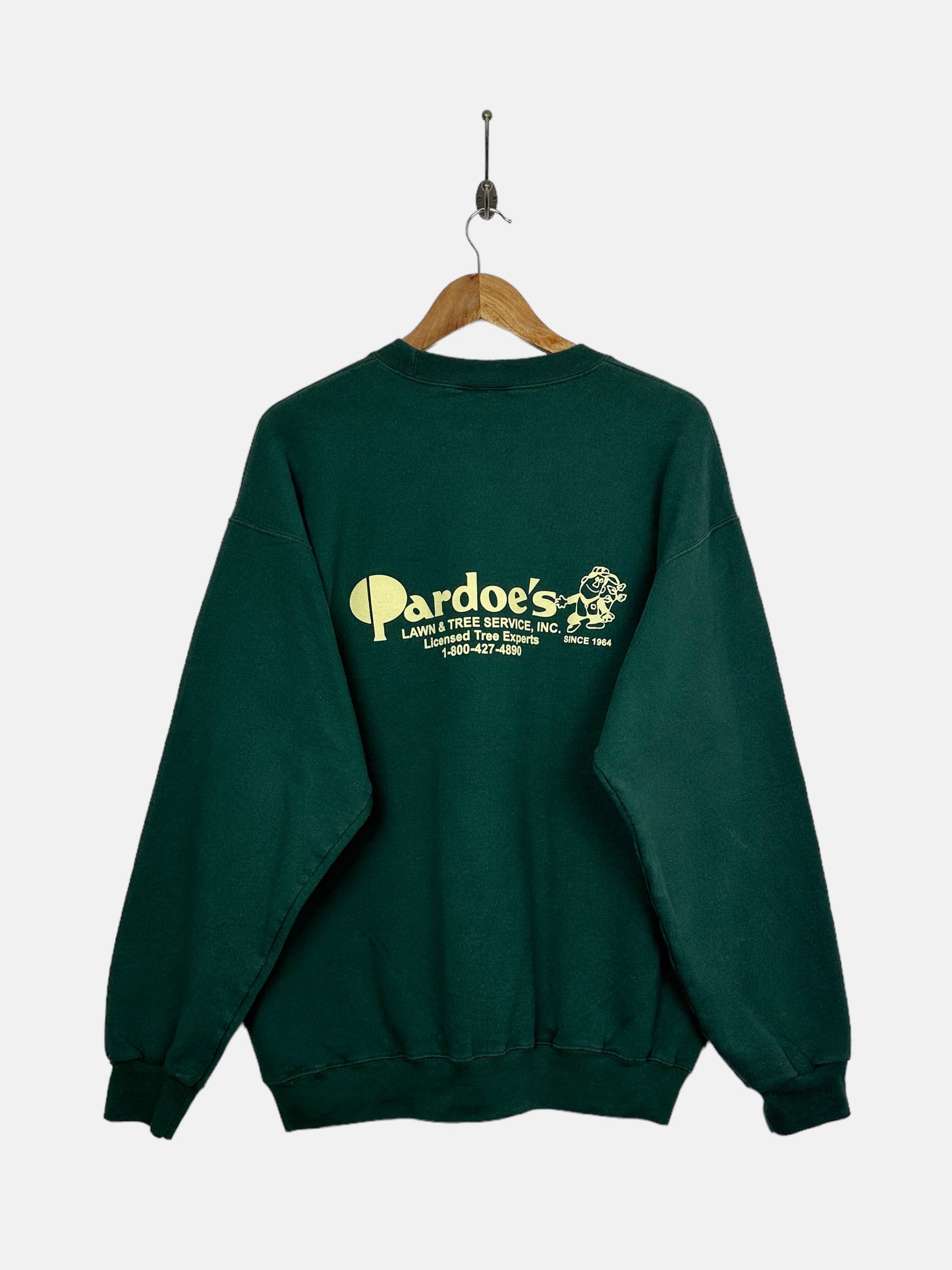 90's Pardoe's Lawn & Tree Services Vintage Sweatshirt Size L