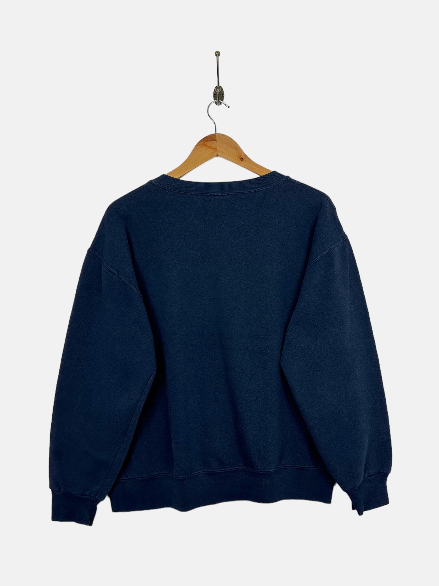 90's Notre Dame University USA Made Embroidered Vintage Sweatshirt Size 8-10
