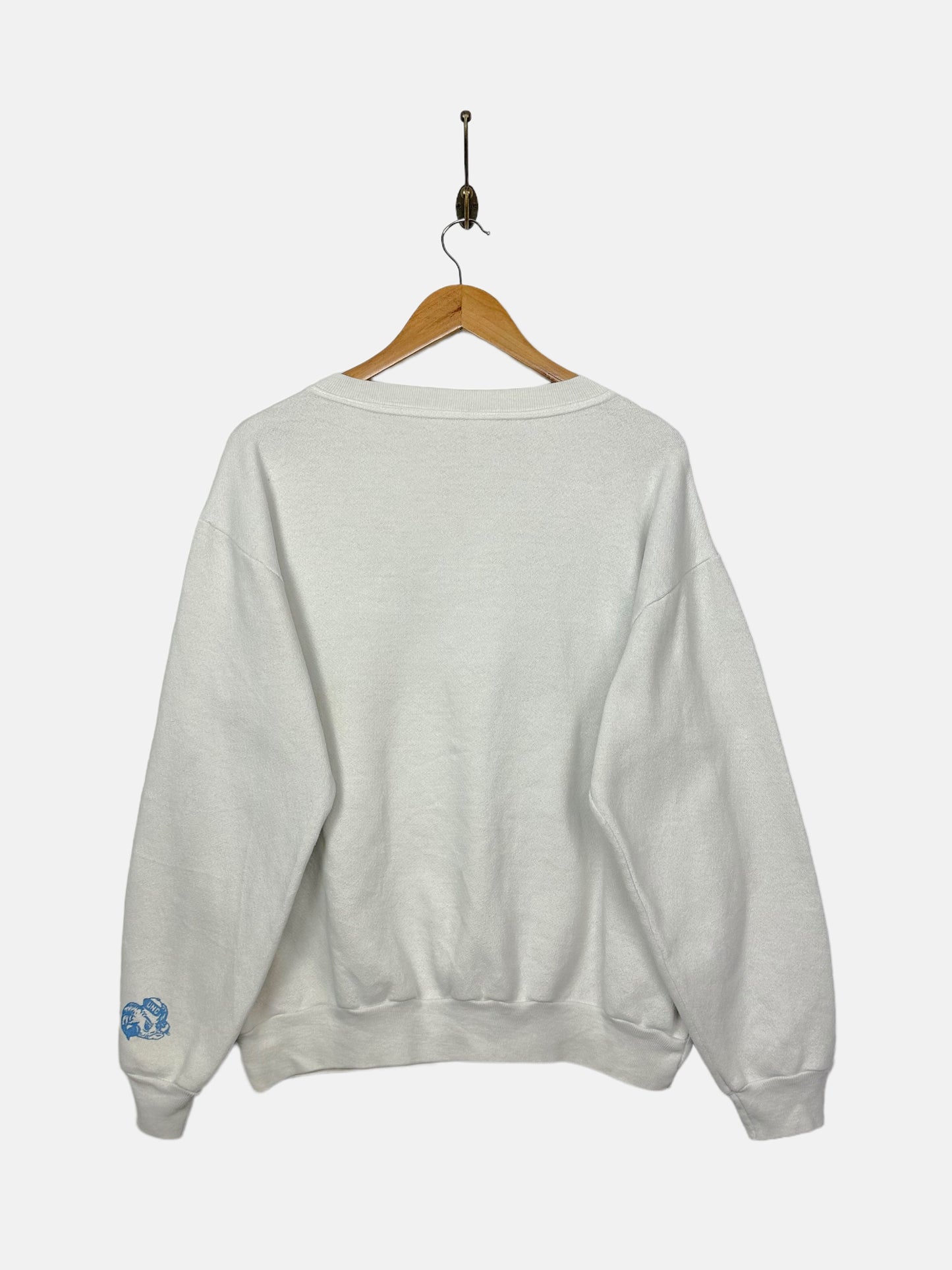 90's North Carolina Tar Heels USA Made Vintage Lightweight Sweatshirt Size S-M