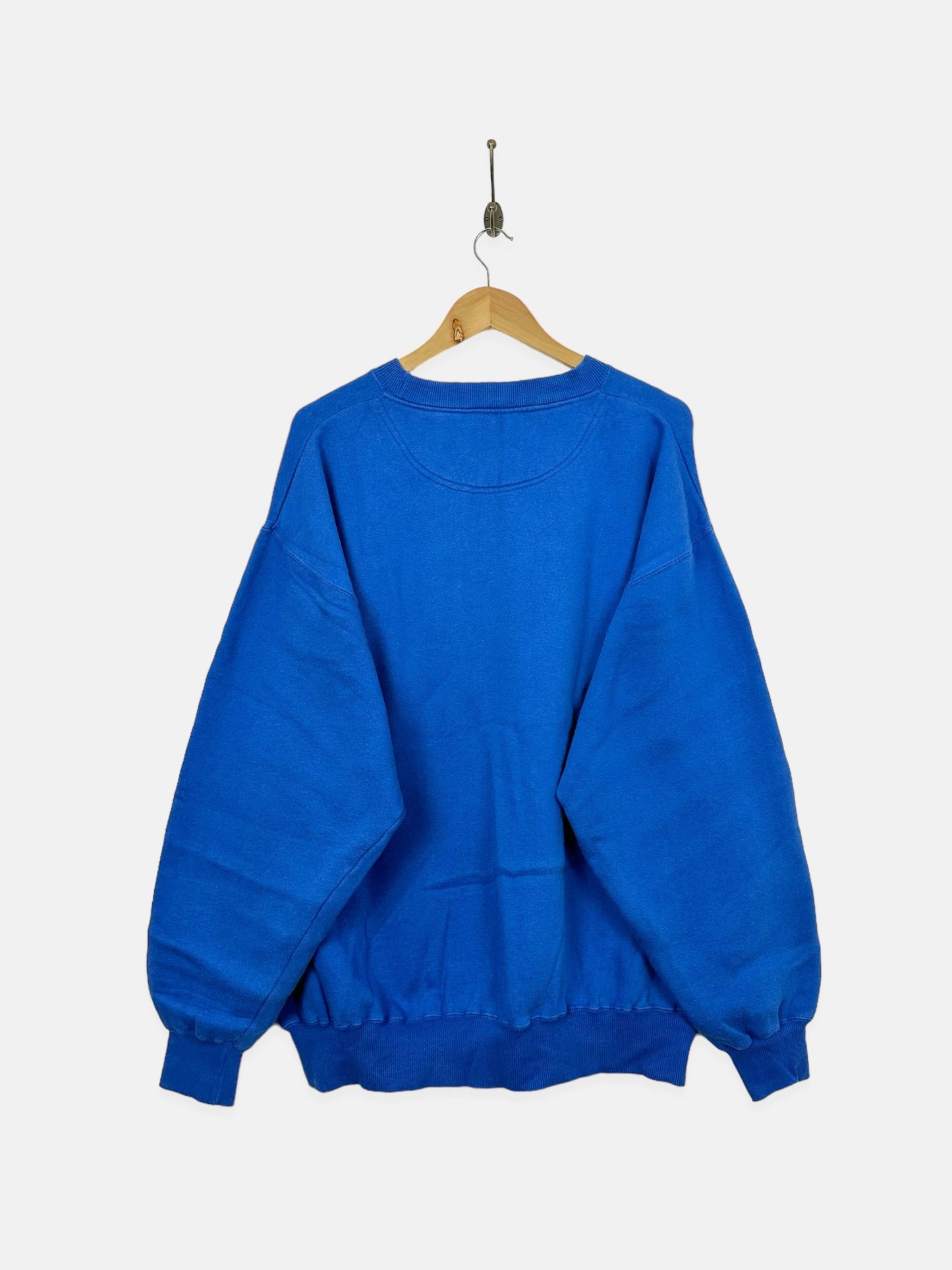 90's Detroit Lions NFL Embroidered Vintage Sweatshirt Size 2XL