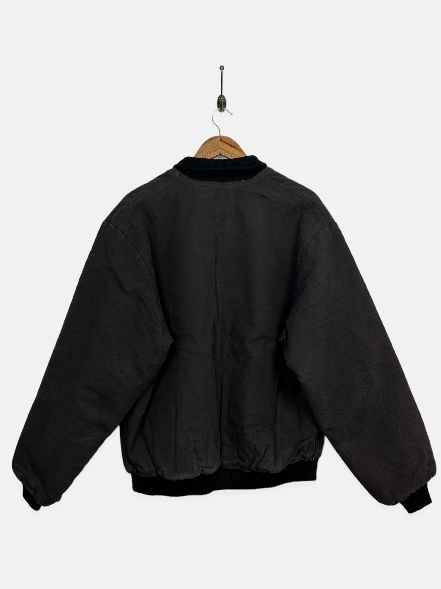90's Cat Embroidered Vintage Heavy Duty Jacket Size M-L