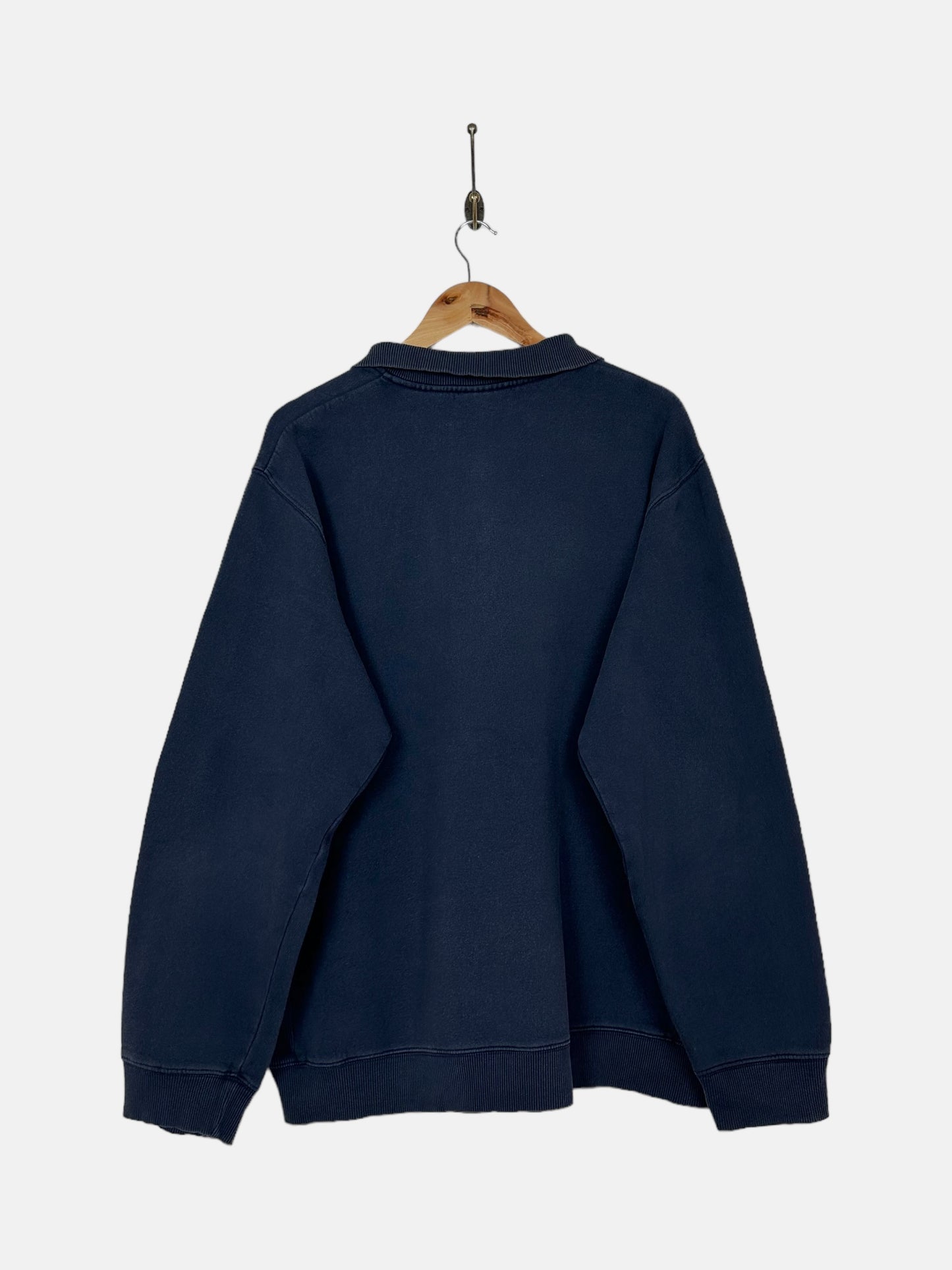 90's Timberland Embroidered Vintage Quarterzip Sweatshirt Size XL