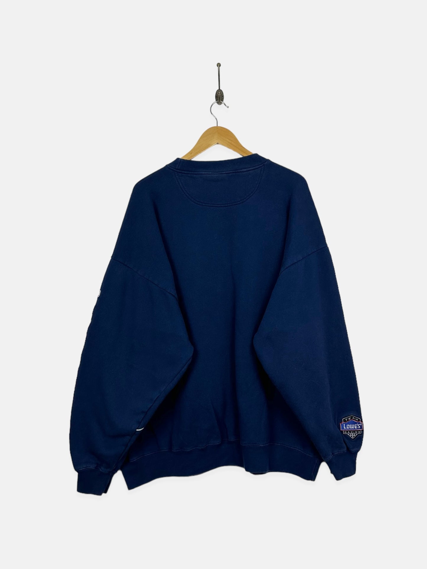 90's NASCAR #48 Johnson Embroidered Vintage Racing Sweatshirt Size 2XL