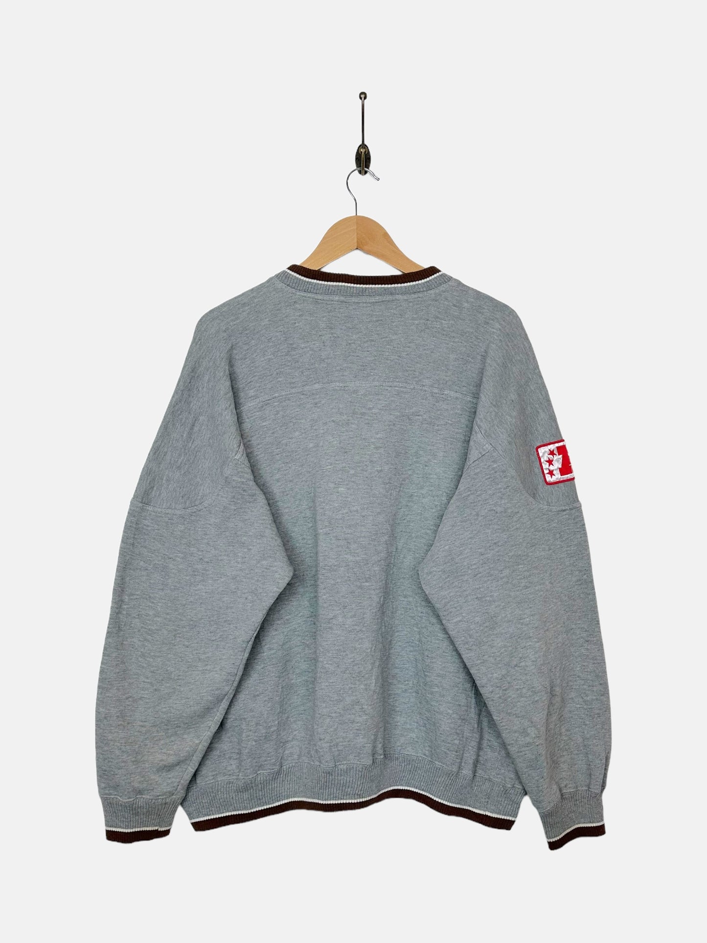 90's Cleveland Browns NFL Embroidered Vintage Sweatshirt Size XL