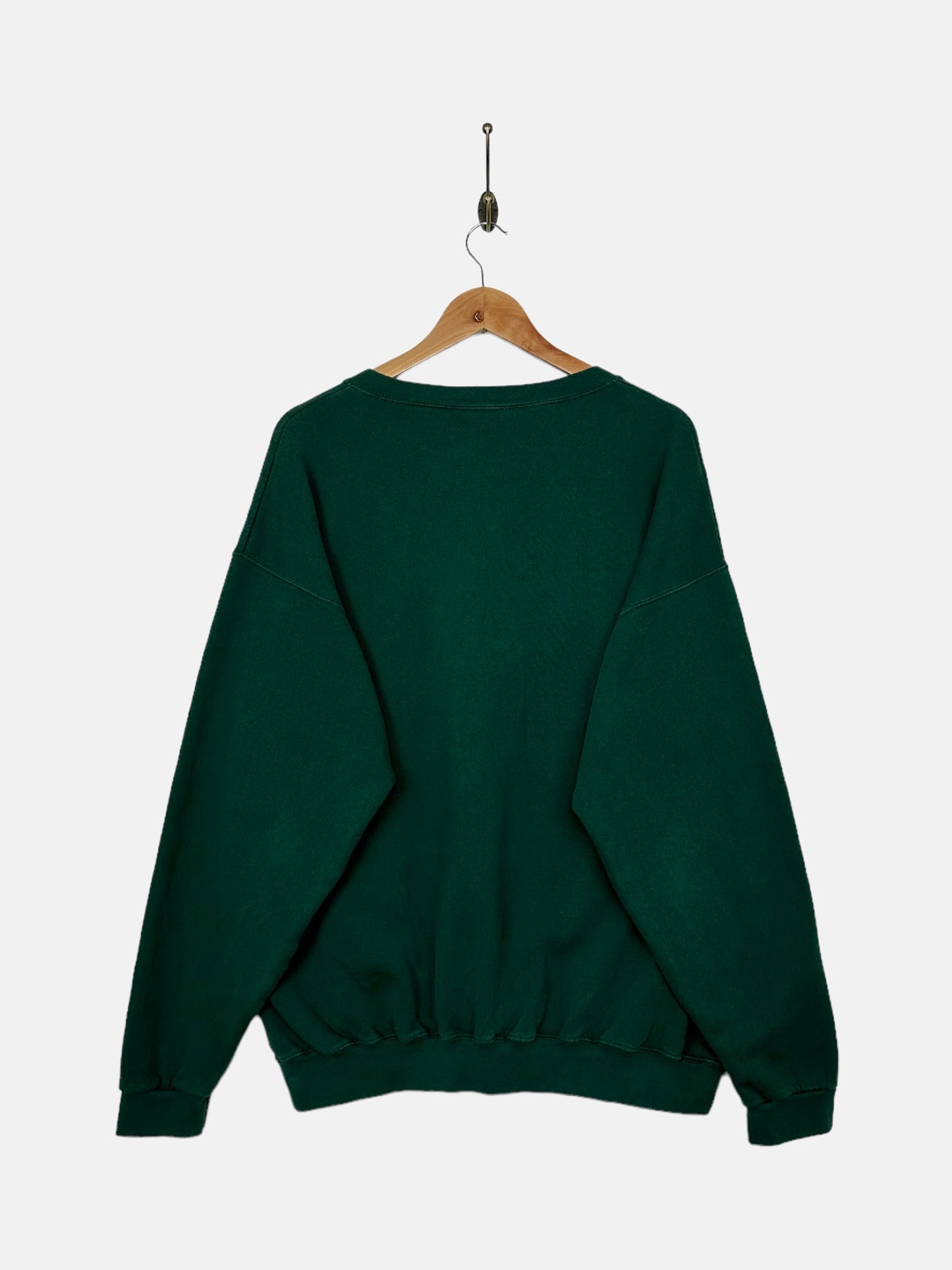 90's Green Bay Packers NFL USA Made Embroidered Vintage Sweatshirt Size XL