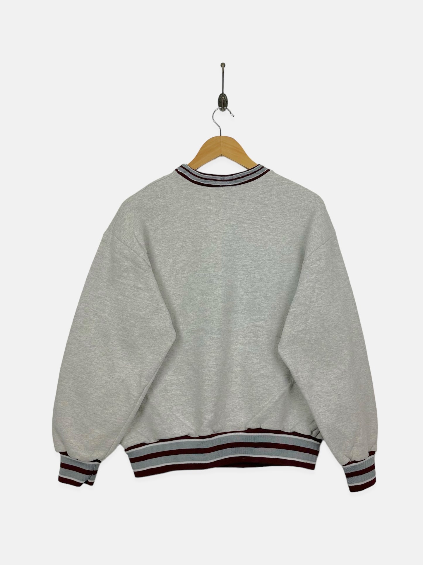 90's Jenks Trojans USA Made Vintage Sweatshirt Size 8