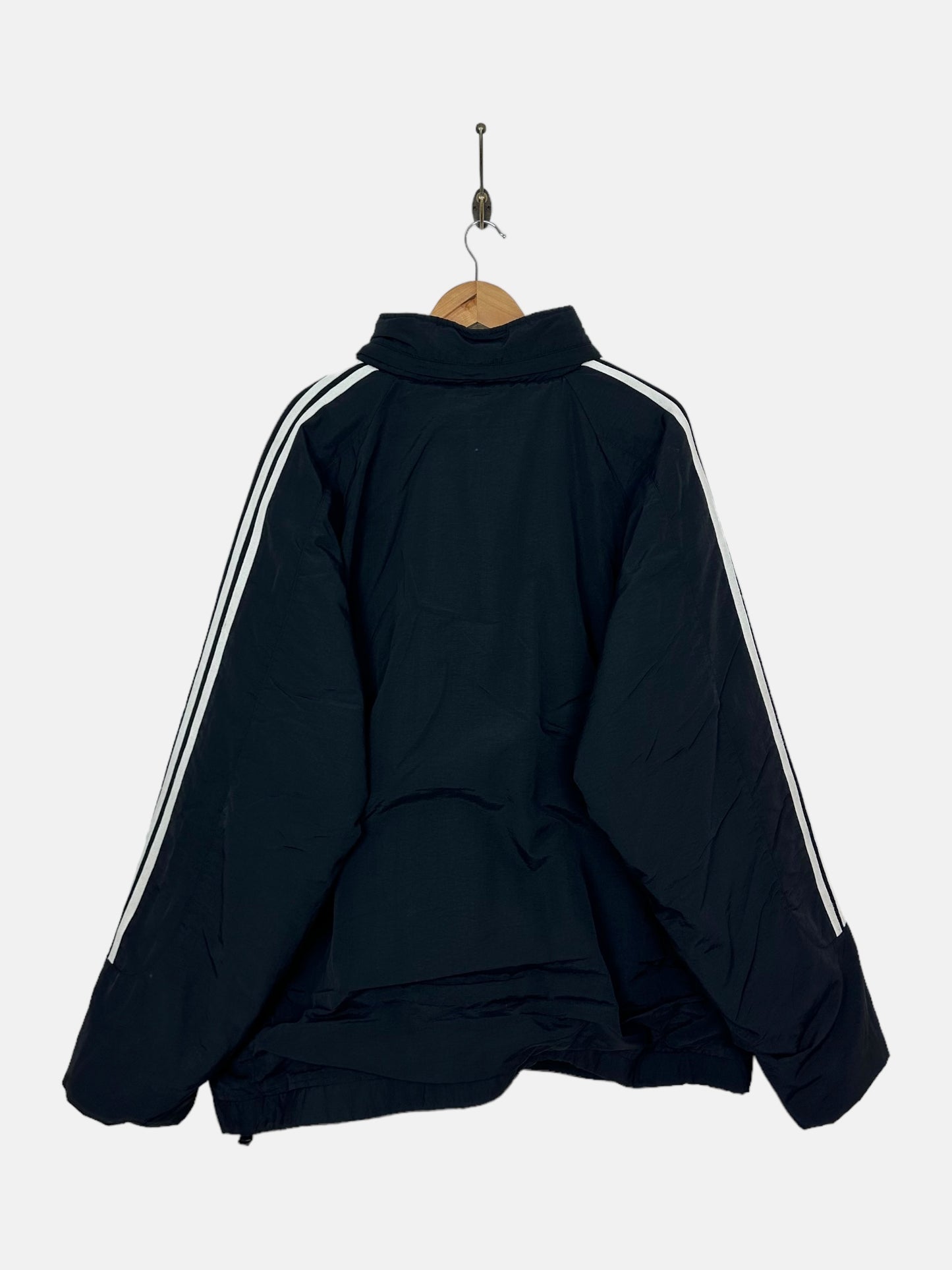 90's Adidas Embroidered Vintage Thick Jacket Size 2XL