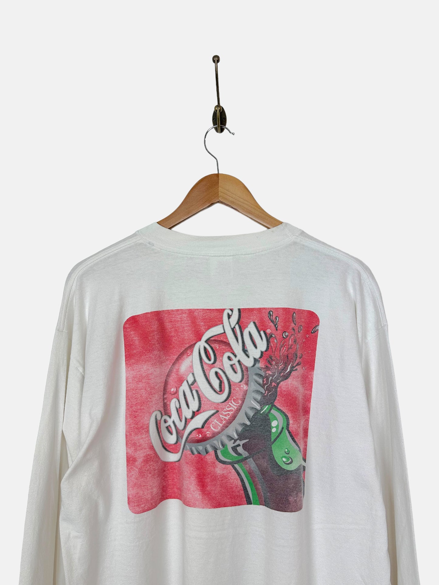 90's Coca-Cola Vintage Longsleeve Shirt Size M