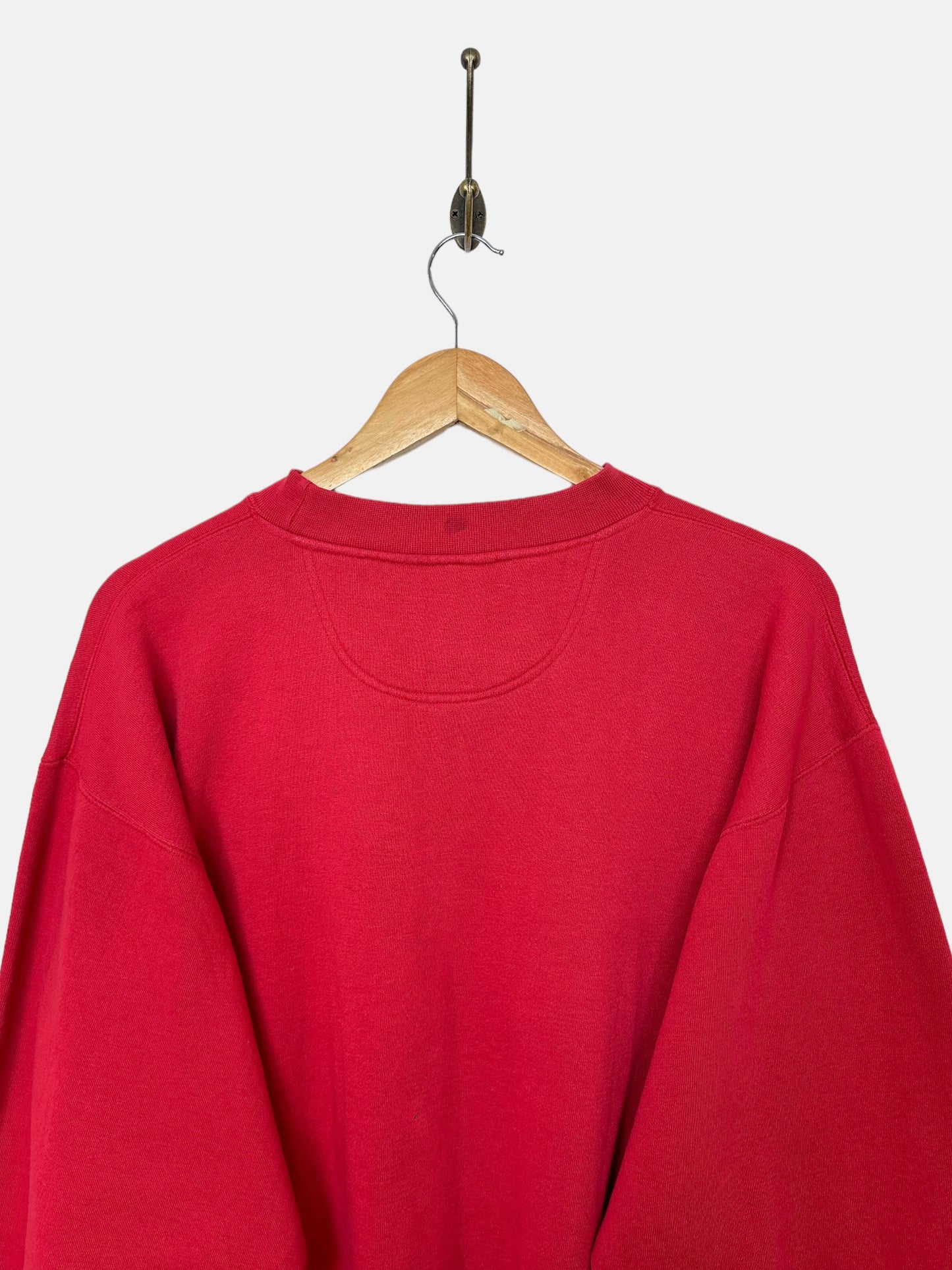 90's Indiana Uni Embroidered Vintage Sweatshirt Size M