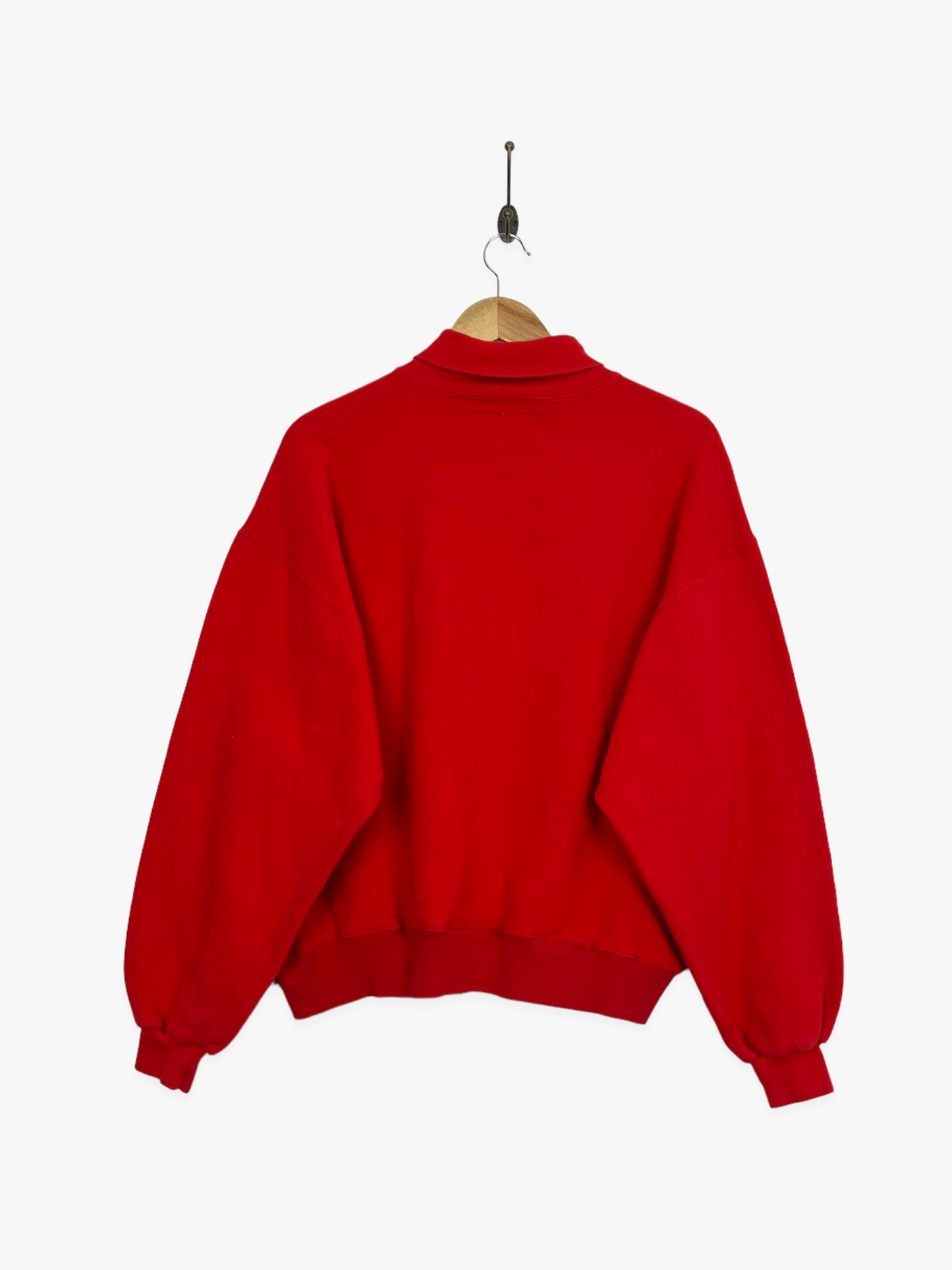 90's Hutchinson Blue Dragons USA Made Vintage Mock Neck Sweatshirt Size 14