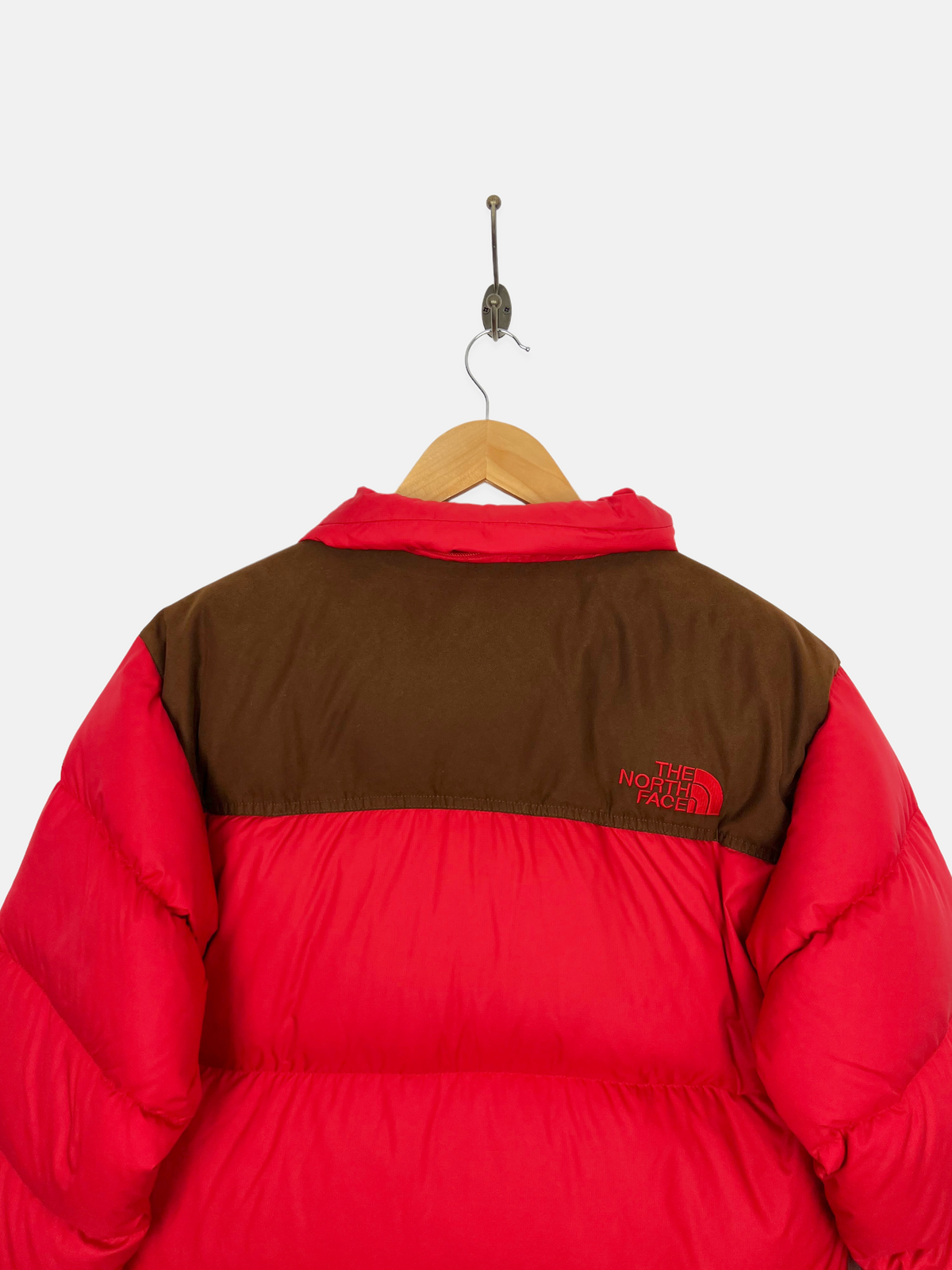 90's The North Face Nuptse 700 Embroidered Vintage Puffer Jacket Size 10-12