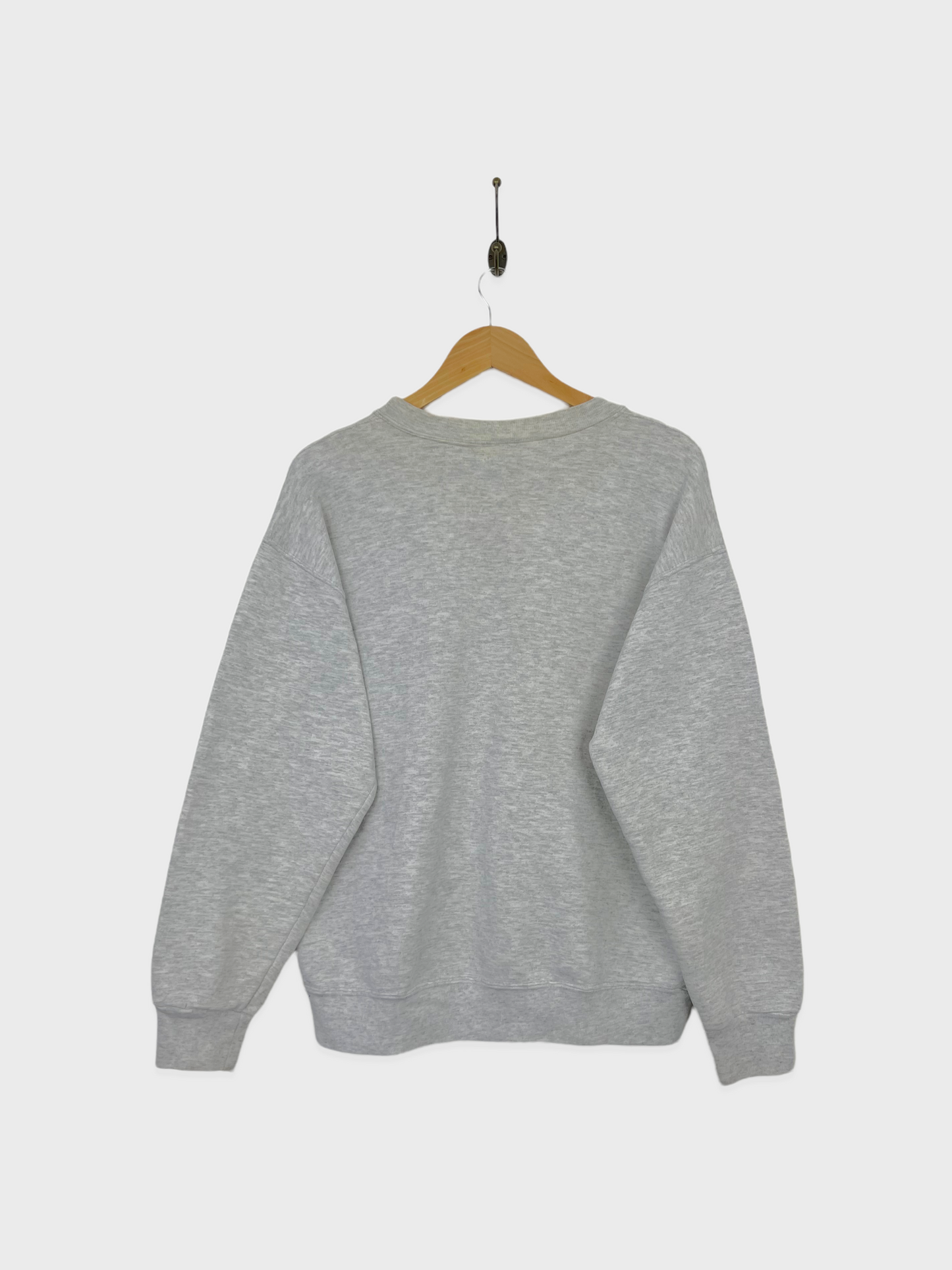 90's Notre Dame USA Made Embroidered Vintage Sweatshirt Size 12-14