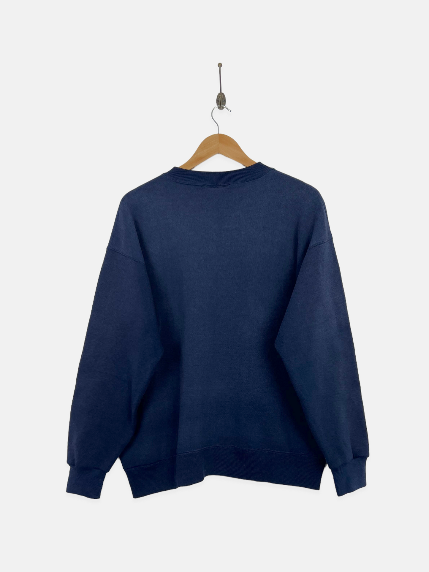 90's Ithaca College USA Made Embroidered Vintage Sweatshirt Size M-L