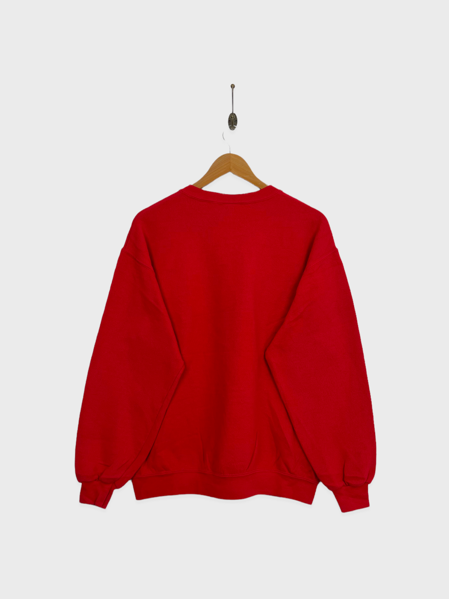 90's Skating School Embroidered Vintage Sweatshirt Size 10-12