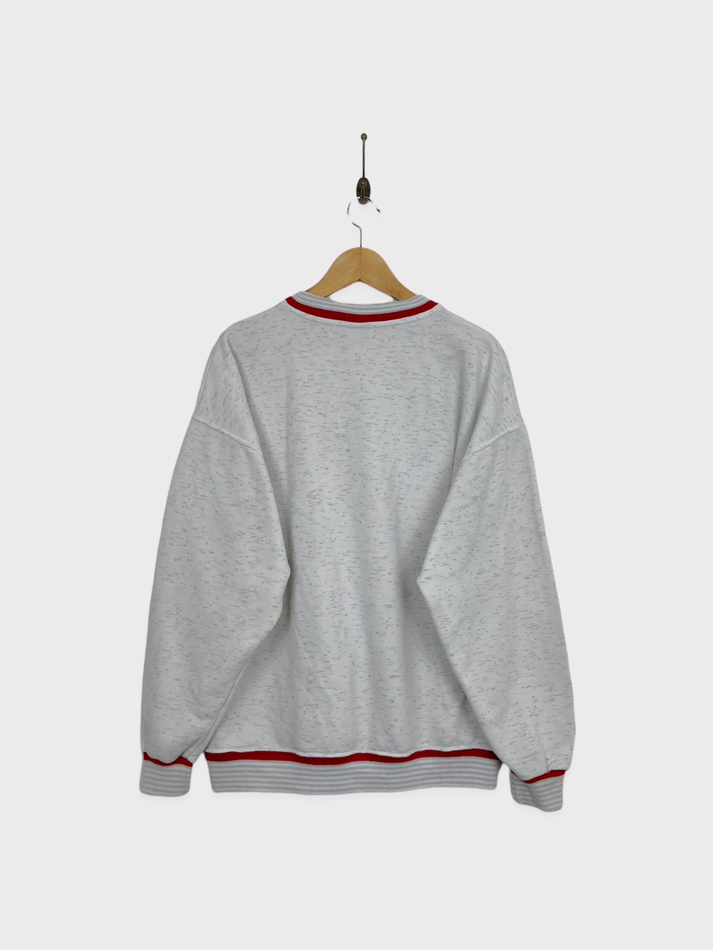 90's Cudhay Tanning Co. USA Made Embroidered Sweatshirt Size M