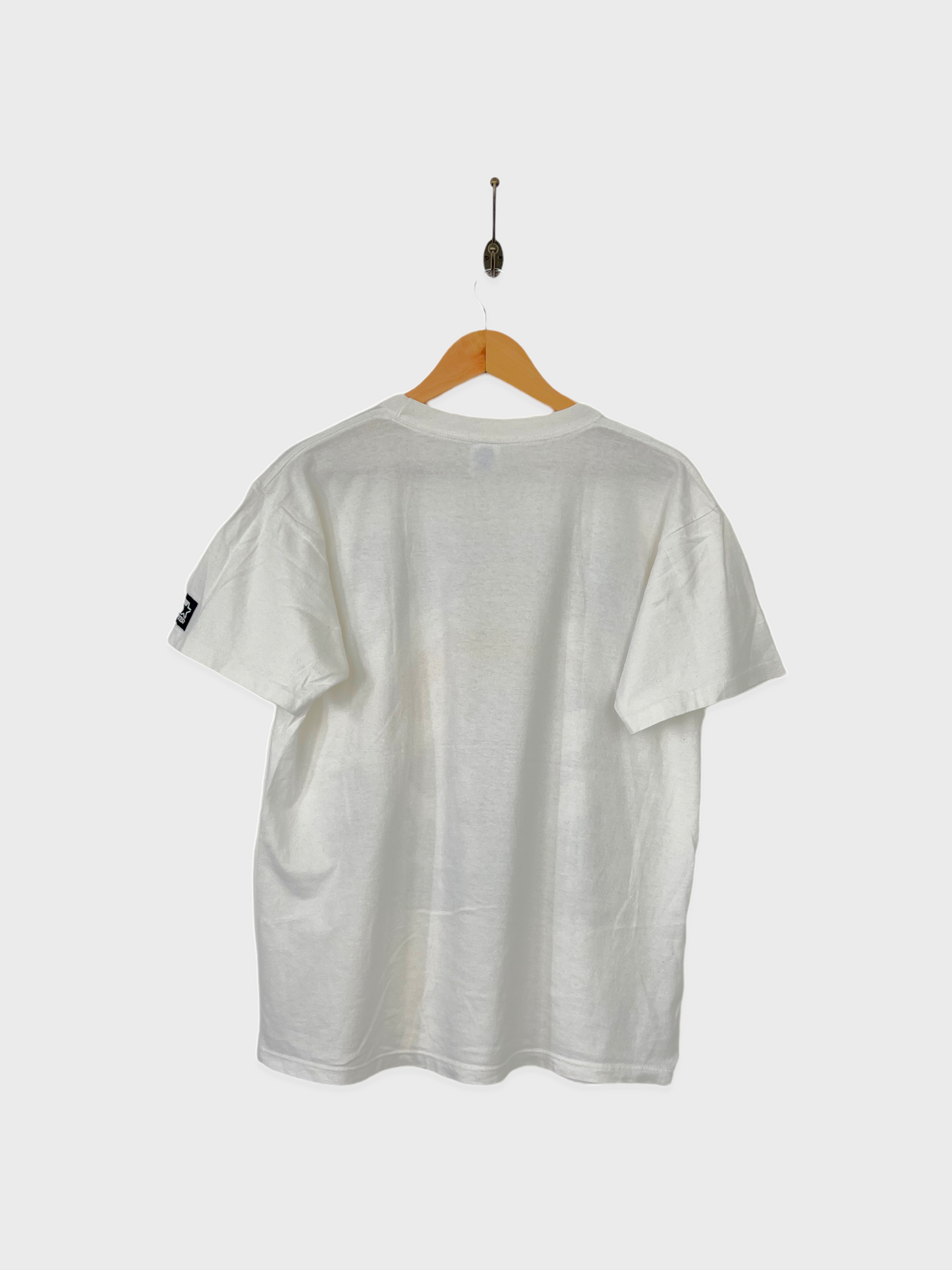 1995 Cleveland Indians USA Made MLB Vintage T-Shirt Size 12