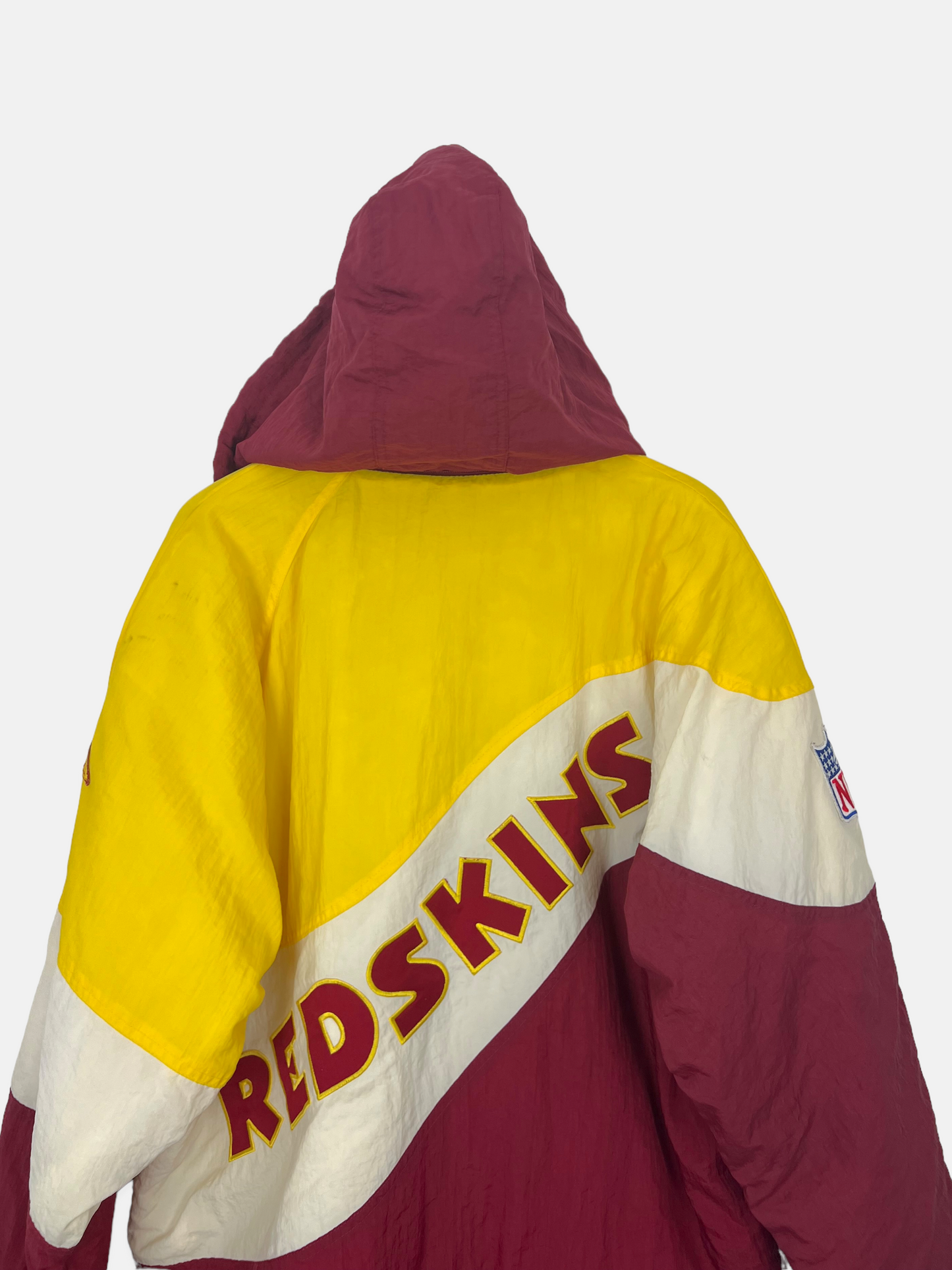 90's Washington Redskins NFL Embroidered Vintage Puffer Jacket Size XL