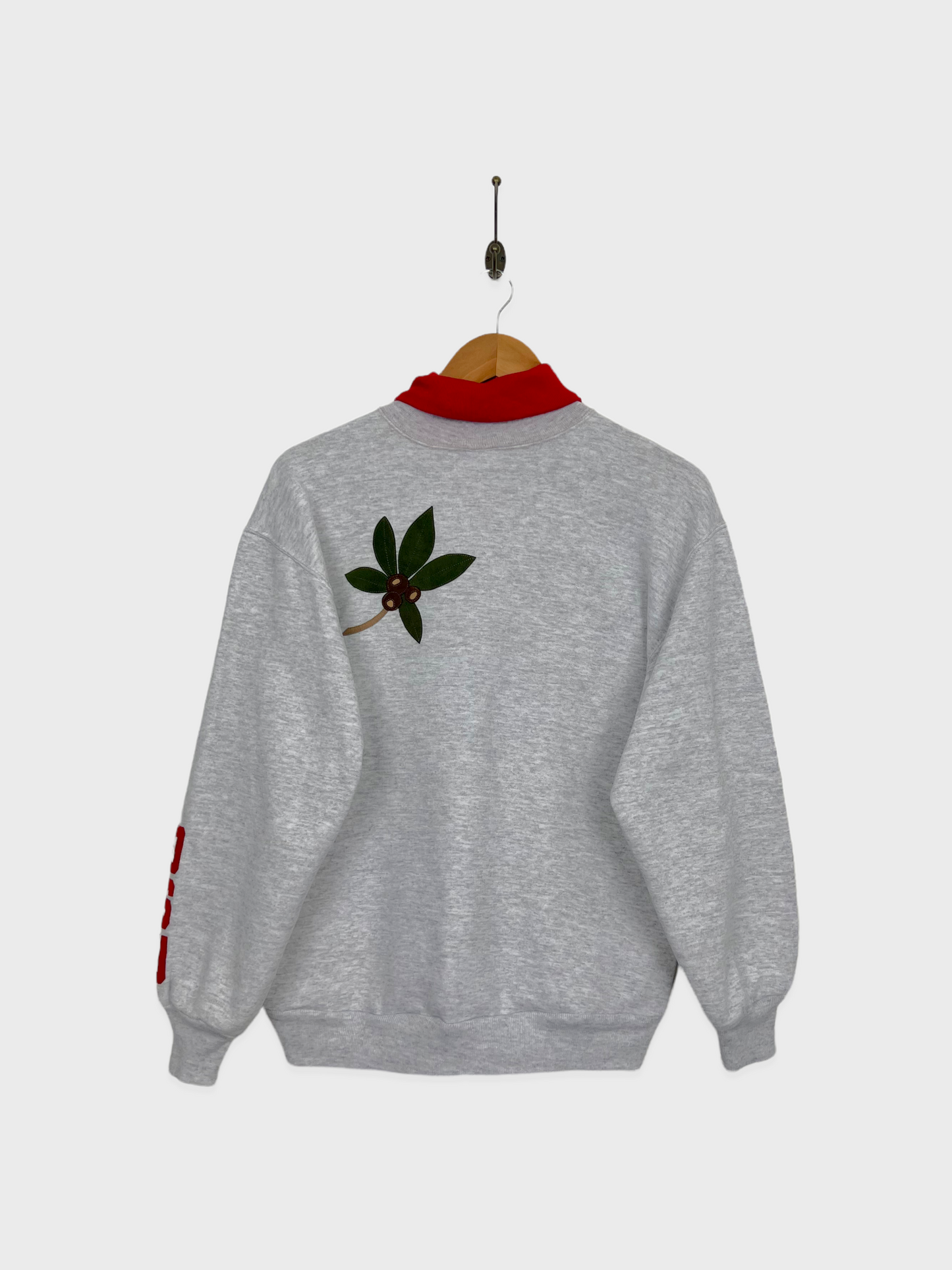 90's Ohio State Embroidered Vintage Turtle-Neck Sweatshirt Size 8-10