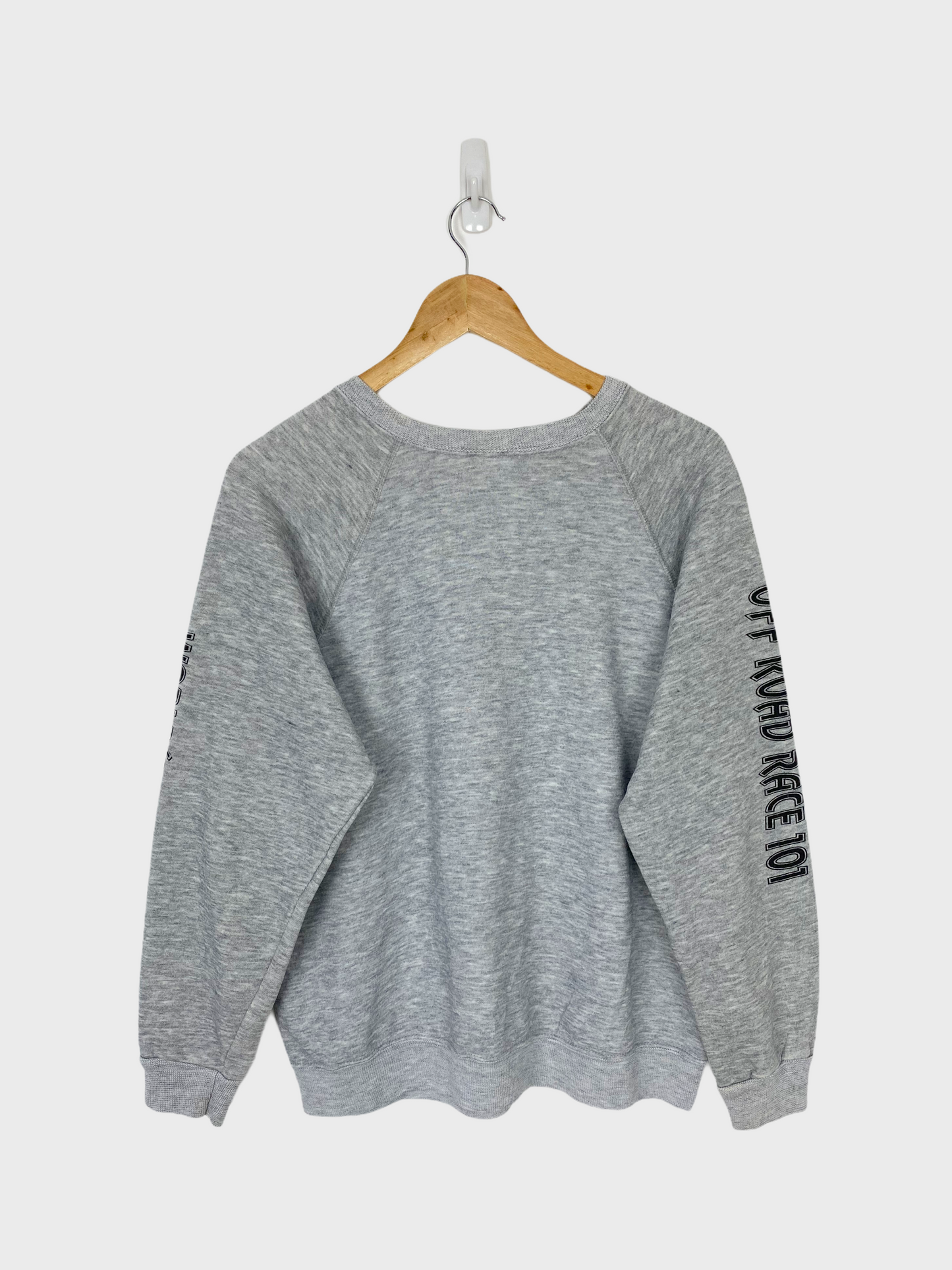 1989 Brush Run Off Road Racing USA Made Vintage Sweatshirt Size 8