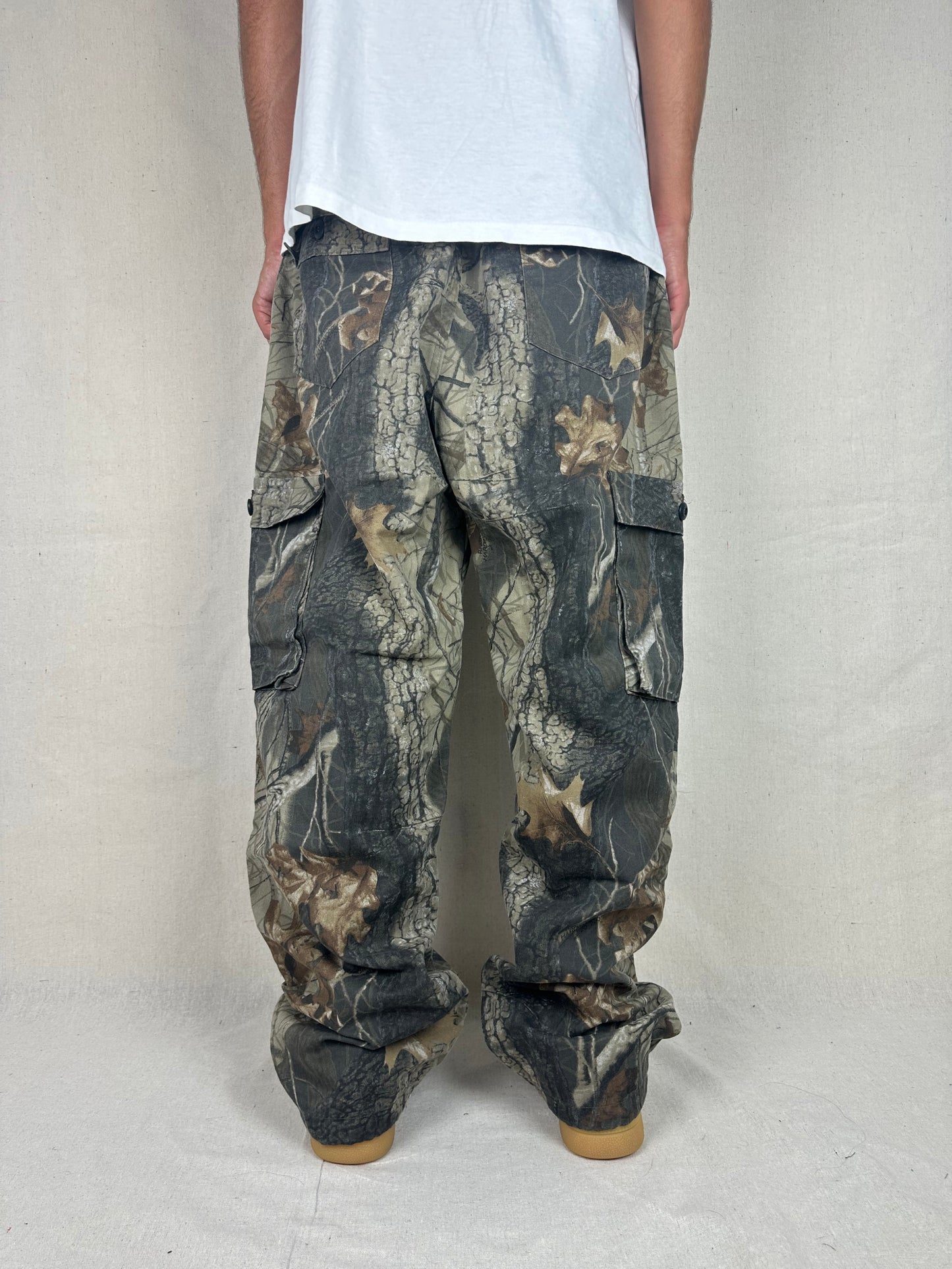 90's Realtree Camo Vintage Cargo Pants Size 40x32