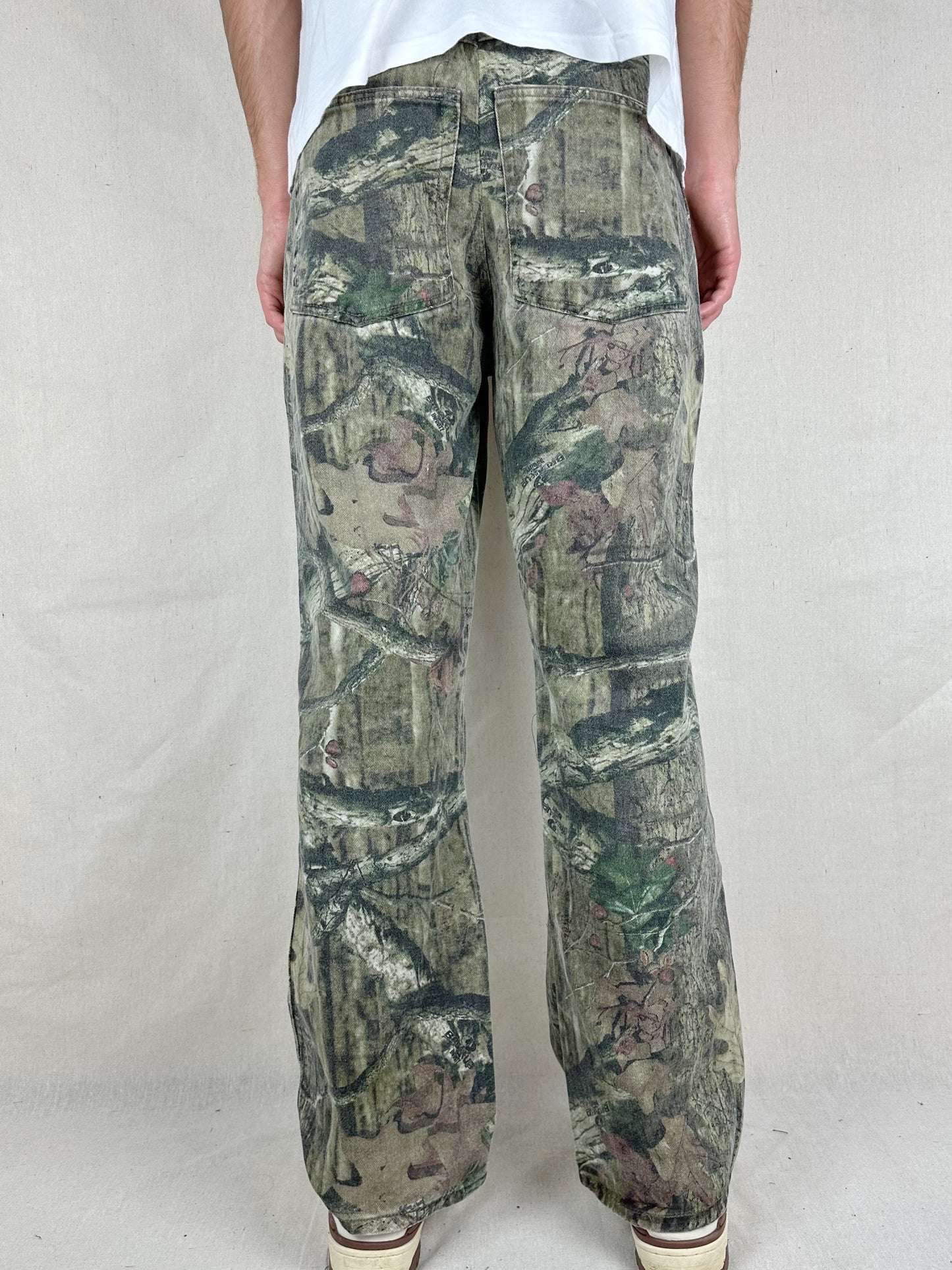 90's Realtree Camo Double Knee Vintage Jeans Size 31x31