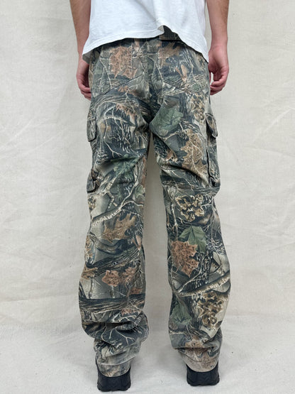 90's Realtree Camo Vintage Cargo Pants Size 32x33