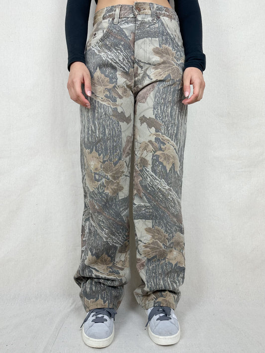 90's Duxbak Realtree Camo USA Made Vintage Jeans Size 30x33