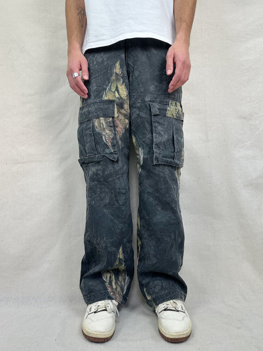 90's Mossyoak Realtree Camo Vintage Cargo Pants Size 32x31