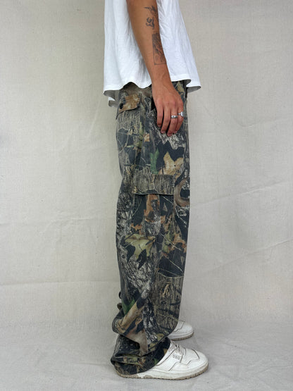 90's Realtree Camo Vintage Cargo Pants Size 36x33