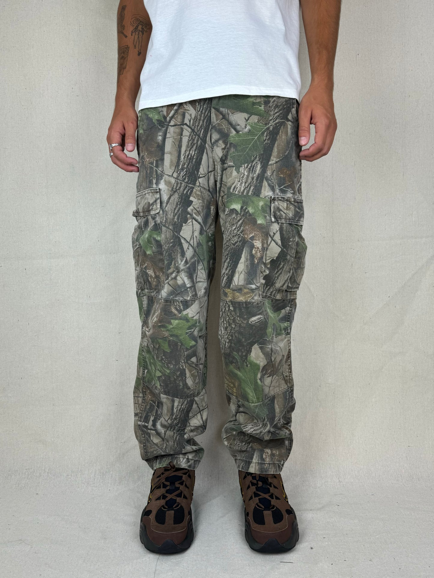 90's Realtree Camo Vintage Cargo Pants Size 33x30