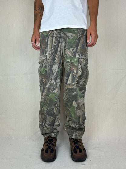 90's Realtree Camo Vintage Cargo Pants Size 33x30