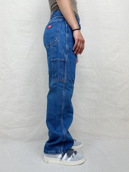 90's Dickies Heavy Duty Vintage Carpenter Jeans Size 29x30