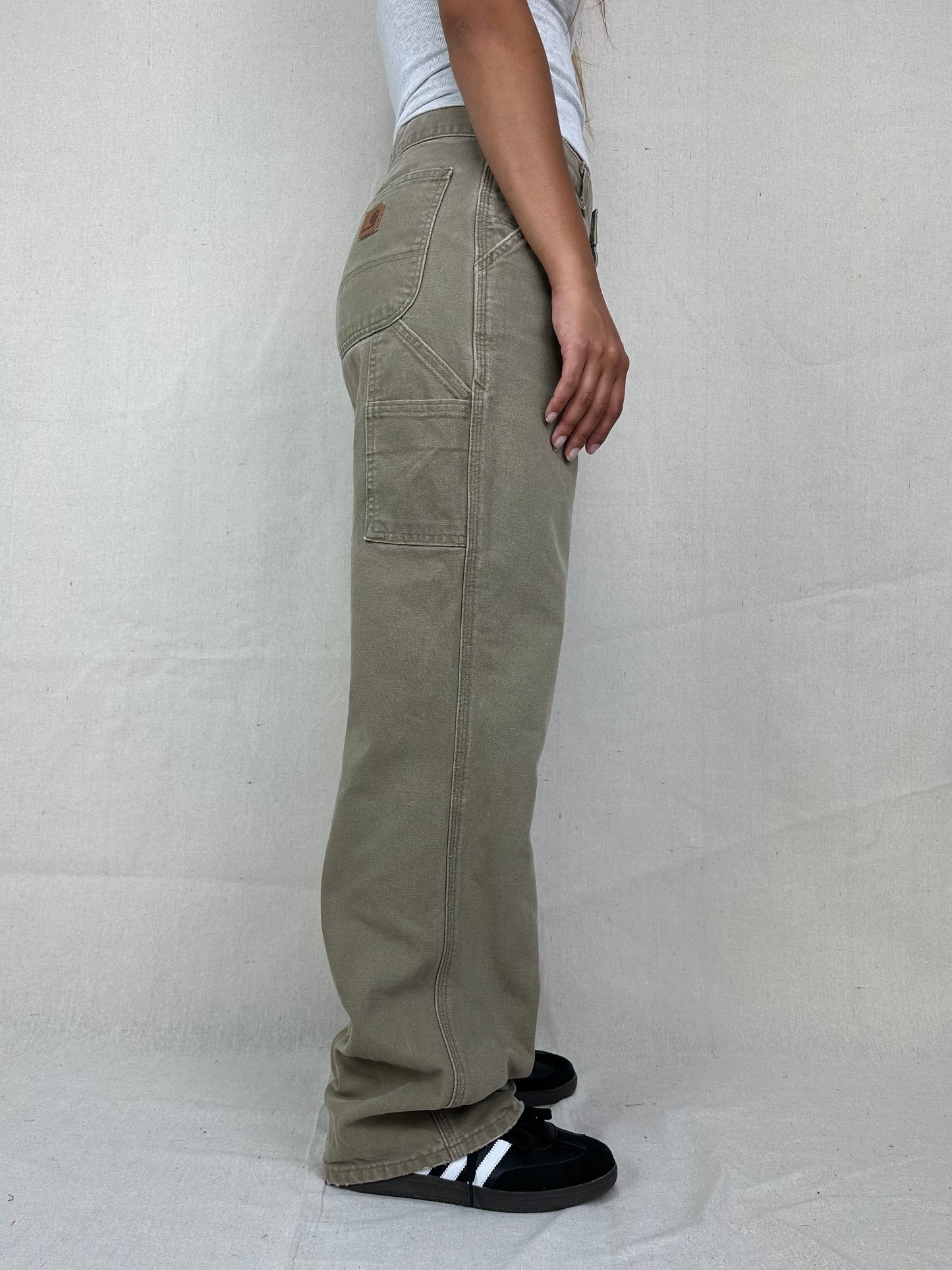 90's Carhartt Vintage Heavy Duty Carpenter Jeans Size 30x33