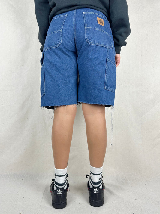 90's Carhartt Vintage Carpenter Jean Shorts Size 30"
