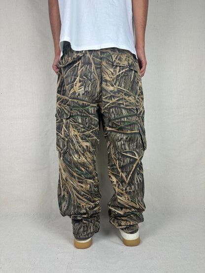 90's Realtree Camo Vintage Cargo Pants Size 38x33