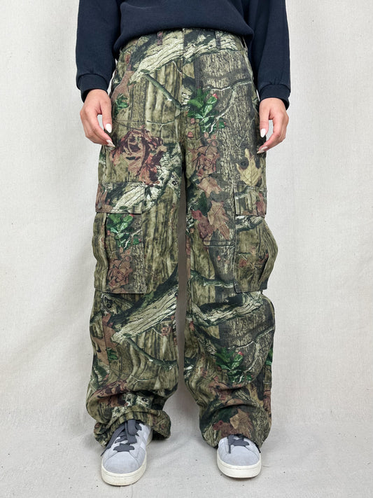 90's Realtree Camo Vintage Cargo Pants Size 29x32