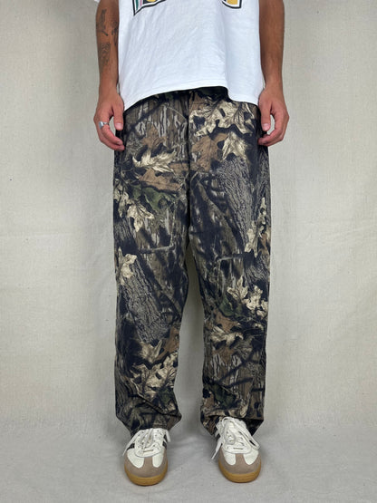 90's Realtree Camo USA Made Vintage Pants Size 40x31