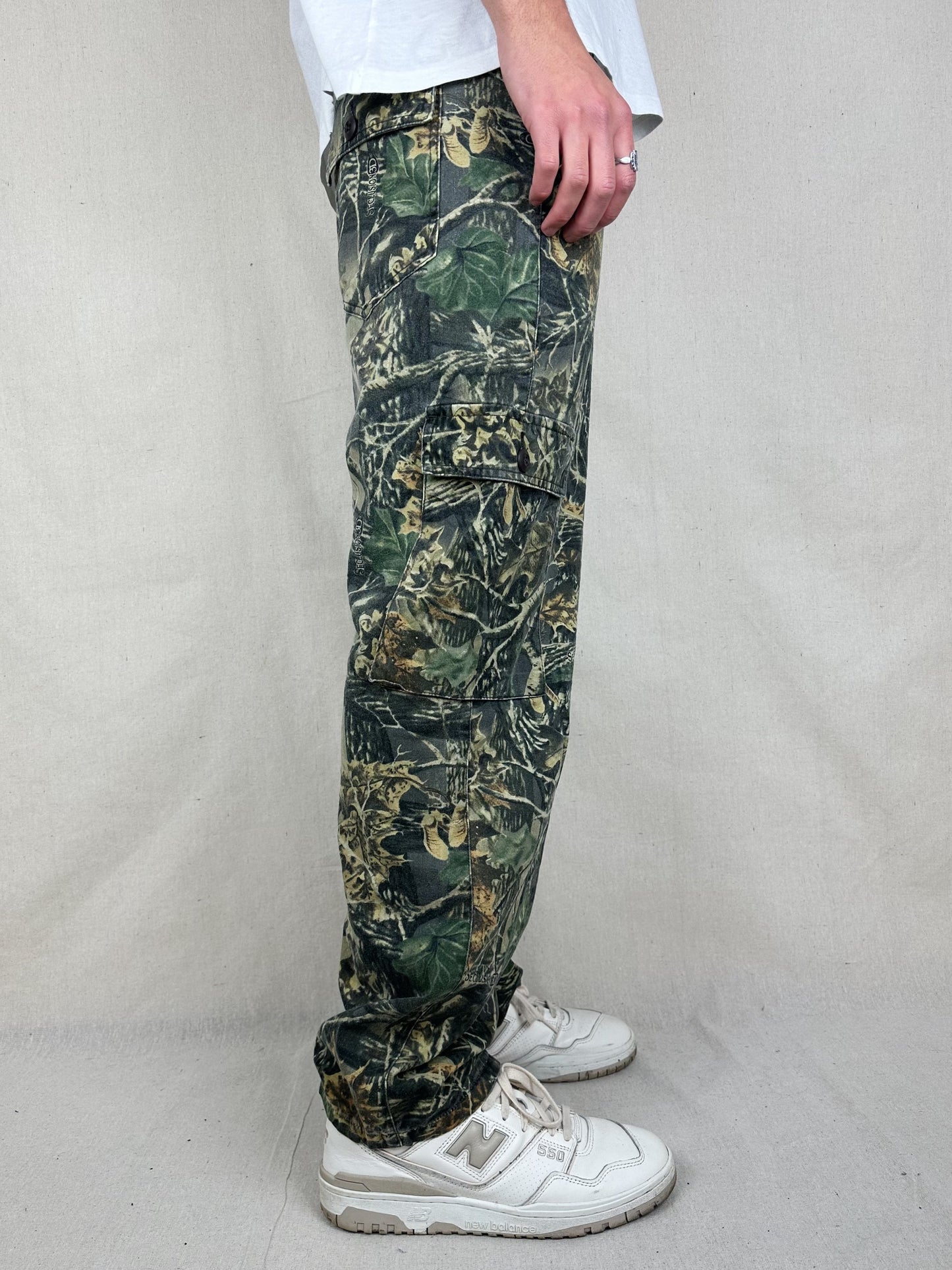 90's Realtree Camo Vintage Cargo Pants Size 32x30