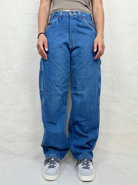 90's Dickies Heavy Duty Vintage Carpenter Jeans Size 29x30