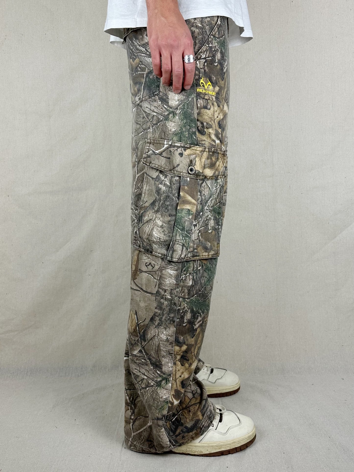90's Realtree Camo Vintage Cargo Pants Size 32x31