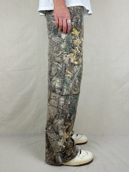 90's Realtree Camo Vintage Cargo Pants Size 32x31