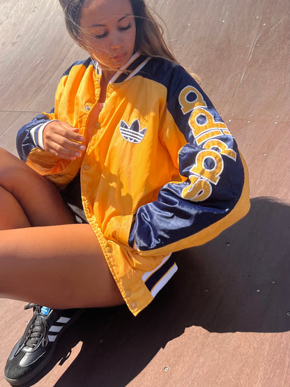90's Adidas Embroidered Vintage Jacket Size 12
