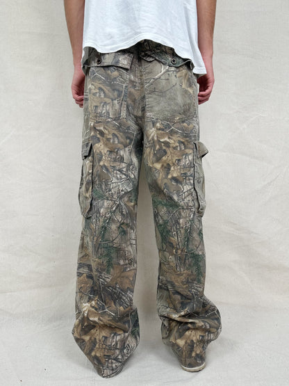 90's Realtree Camo Vintage Cargo Pants Size 38x32