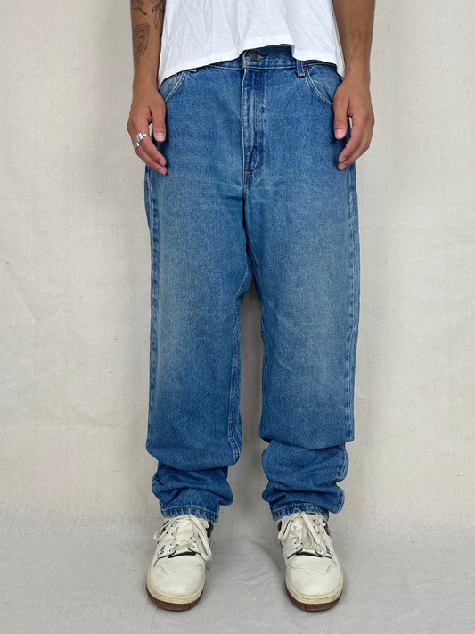 90's Carhartt Heavy Duty Vintage Jeans Size 38x33