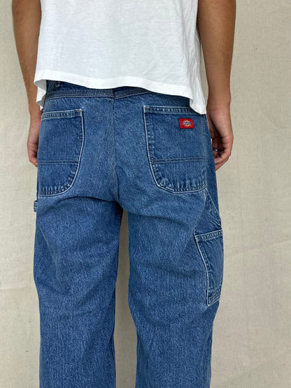 90's Dickies Vintage Carpenter Jeans Size 33x30